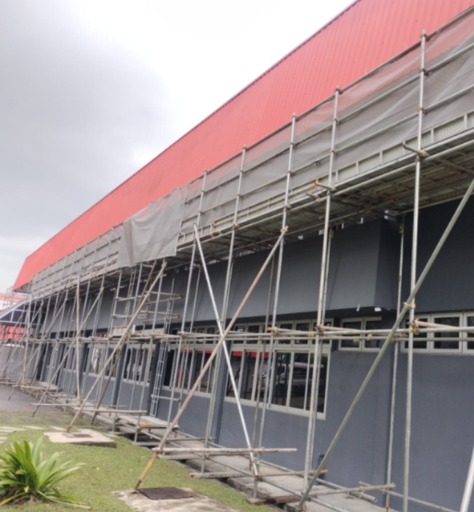 Commercial Construction Scaffolding
